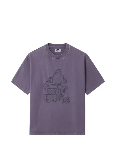 izzue embossed-bear T-shirt Purple IZXTEM00450X