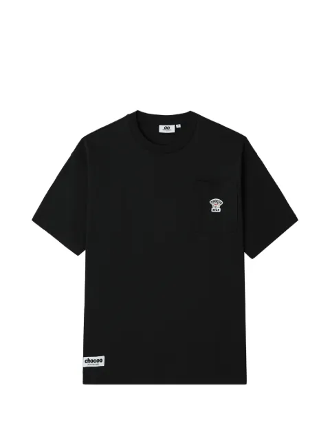 CHOCOOLATE bear-patch T-shirt Black B1XTEM00717X