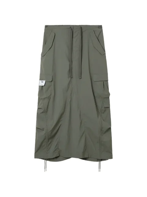 izzue cargo drawstring skirt Green IZXDSW00835X