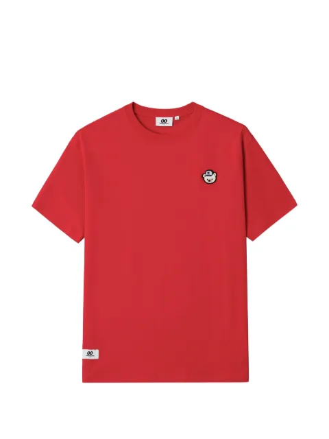 CHOCOOLATE bear-patch T-shirt Red B1XTEM00709X