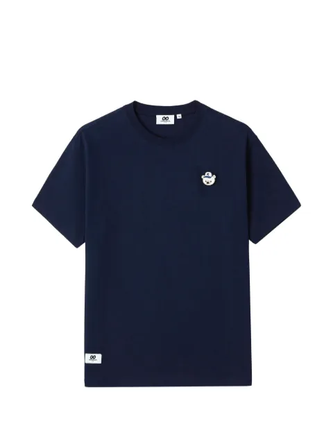 CHOCOOLATE bear-patch T-shirt Blue B1XTEM00709X