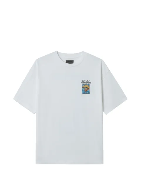 Musium Div. print T-shirt White MMUTEM01149X