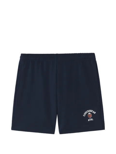 CHOCOOLATE logo graphic shorts Blue B1XSPM00785X