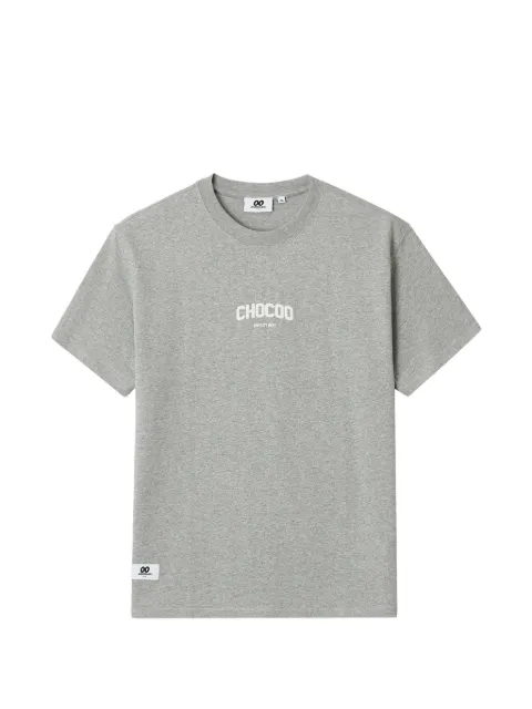 CHOCOOLATE logo-print T-shirt Grey B1XTEM00791X