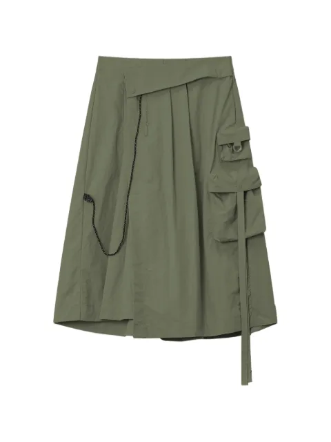Musium Div. layered trousers Green MMUPTW01220X