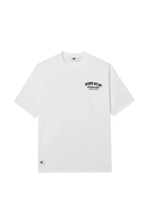 CHOCOOLATE graphic print T-shirt White B1XTEM00707X