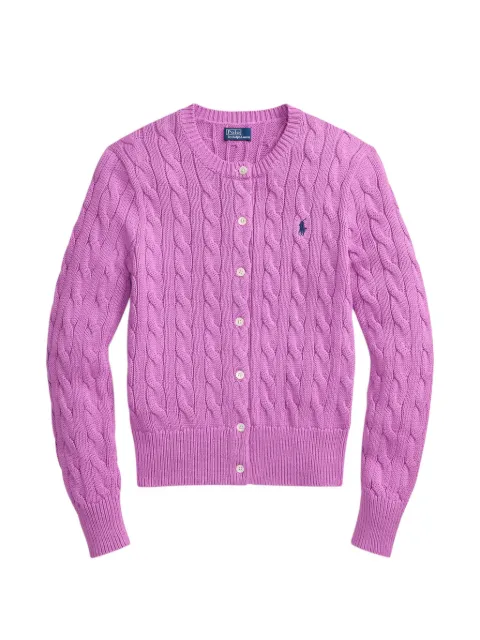 Polo Ralph Lauren cable-knit cardigan Purple 211971868511