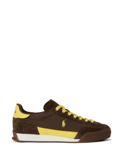Polo Ralph Lauren logo lace-up sneakers Brown 804P15632002