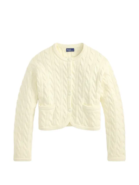 Polo Ralph Lauren cable-knit buttoned cardigan Neutrals 211B17745002
