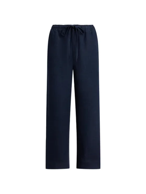 Polo Ralph Lauren drawstring linen trousers Blue 211A12949003
