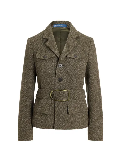 Polo Ralph Lauren herringbone utility jacket Green 211B17234001