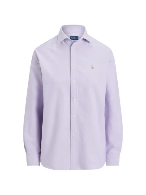 Polo Ralph Lauren Pony-embroidered shirt Purple 211B28999005