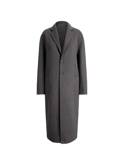 Polo Ralph Lauren single-breasted long coat Grey 211B30980005