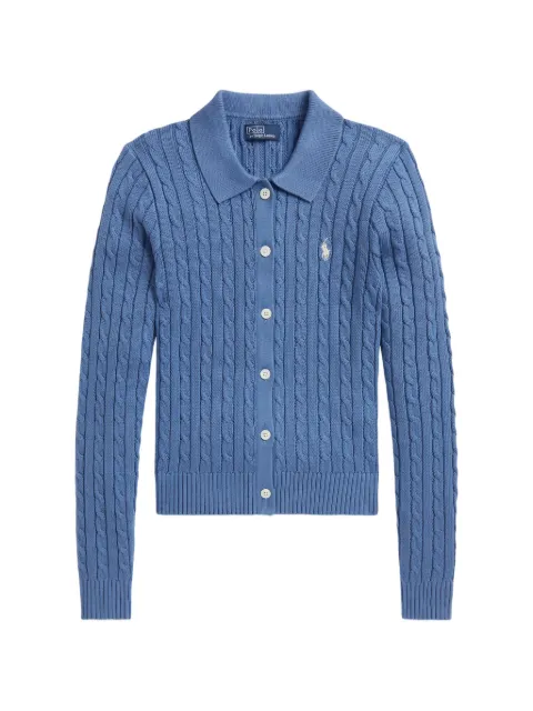 Polo Ralph Lauren cable-knit cotton cardigan Blue 211971881502