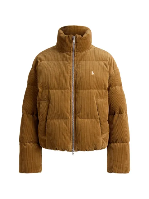 Polo Ralph Lauren corduroy-effect quilted jacket Brown 211B20376001