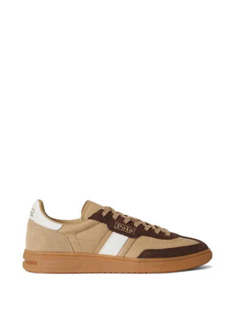 Polo Ralph Lauren side stripes bedford leather sneakers Neutrals 804P04920008