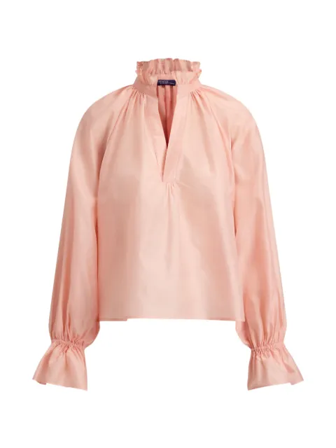 Polo Ralph Lauren cotton-silk organdy shirt Pink 211B17131001