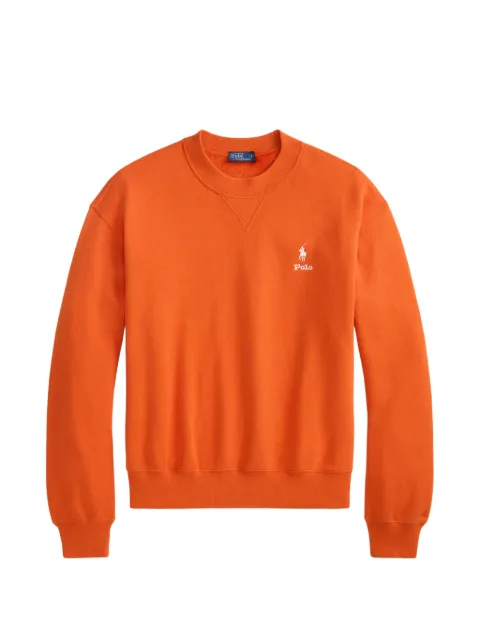 Polo Ralph Lauren logo-embroidered sweatshirt Orange 211B17781002