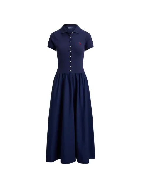 Polo Ralph Lauren button cotton dress Blue 211B17443004