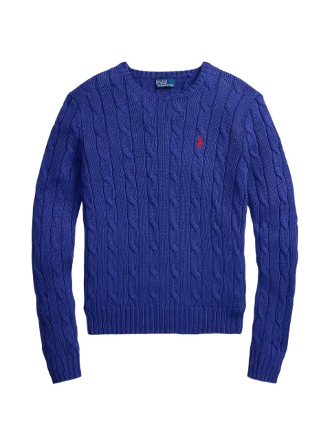 Polo Ralph Lauren cable-knit cotton sweater Blue 211971869509