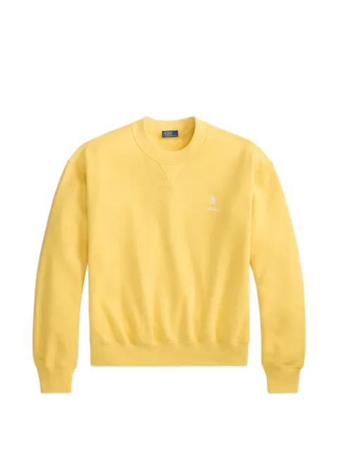 Polo Ralph Lauren logo-embroidered sweatshirt Yellow 211B17781003