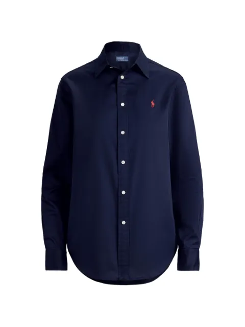 Polo Ralph Lauren Pony-embroidered buttoned shirt Blue 211A92177014