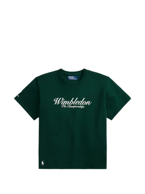 Polo Ralph Lauren wimbledon-print T-shirt Green 211B16031002