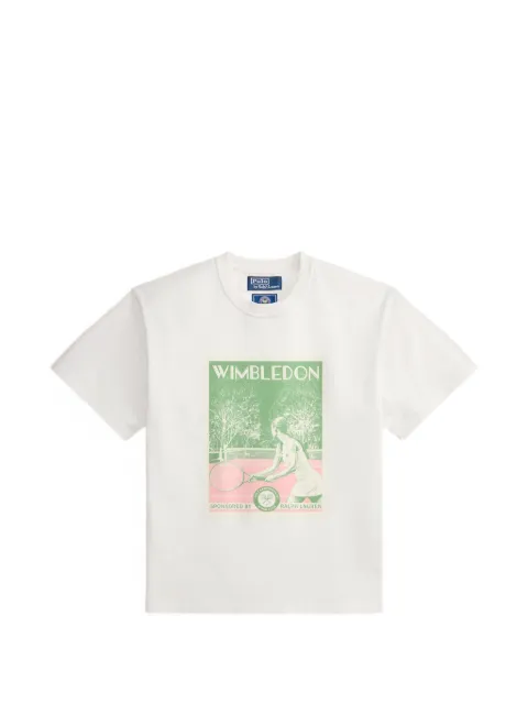 Polo Ralph Lauren Wimbledon graphic T-shirt White 211B16027001