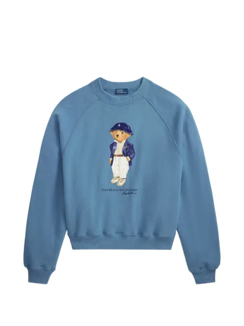 Polo Ralph Lauren Polo Bear lightweight fleece crewneck sweater Blue 211B17778001