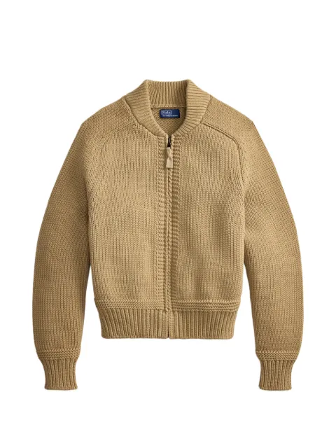 Polo Ralph Lauren zip-up sweater Brown 211B17763001