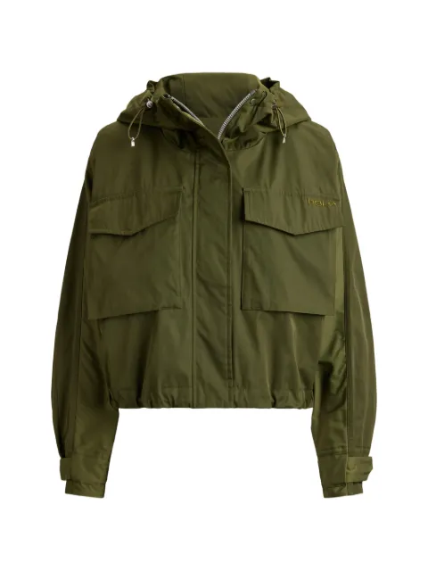 Polo Ralph Lauren hooded cropped jacket Green 211A97134003