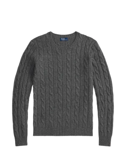 Polo Ralph Lauren cable-knit cashmere jumper Grey 211880516503