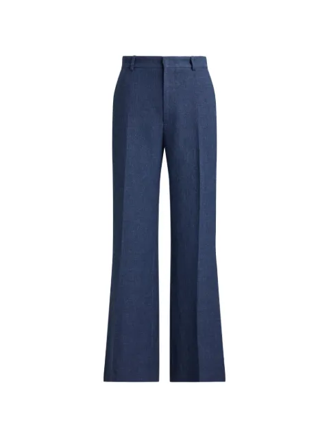 Polo Ralph Lauren high-rise flared trousers Blue 211B17586001