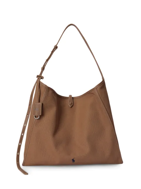 Polo Ralph Lauren logo-detail shouder bag Brown 428P14303001