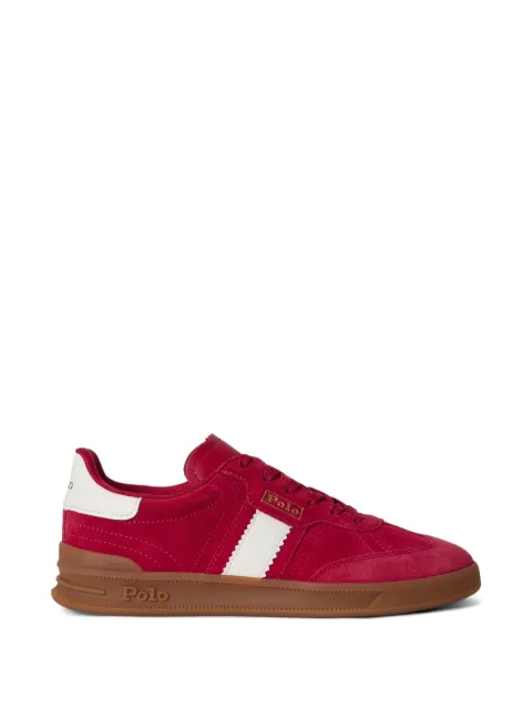 Polo Ralph Lauren Heritage Aera suede trainer Red 804956688013