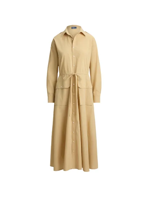 Polo Ralph Lauren Cooper drawstring midi dress Neutrals 211B17472001