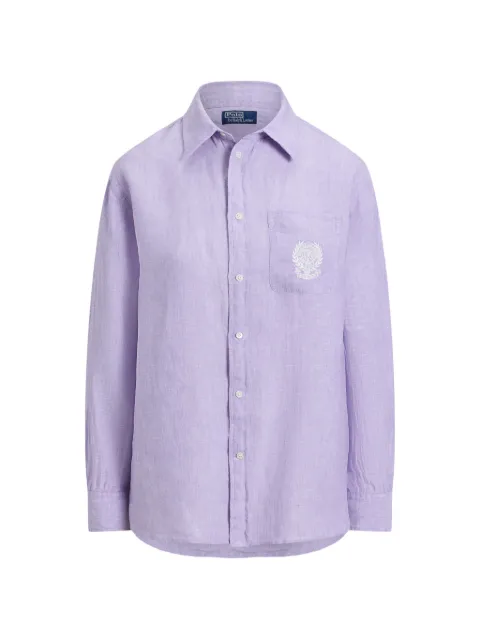 Polo Ralph Lauren Wimbledon embroidered shirt Purple 211B15799001