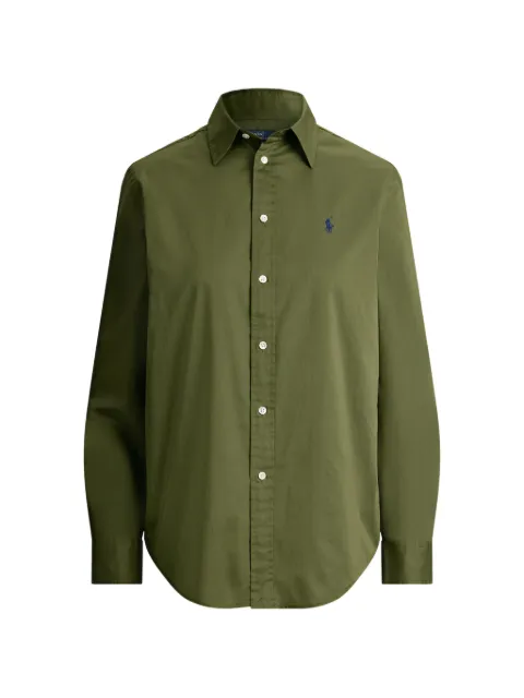 Polo Ralph Lauren Pony-embroidered shirt Green 211A92177004