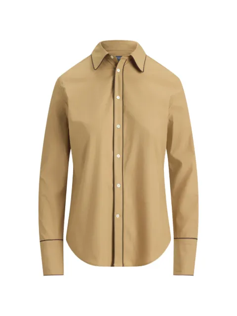 Polo Ralph Lauren stretch slim fit cotton shirt Neutrals 211B17124002