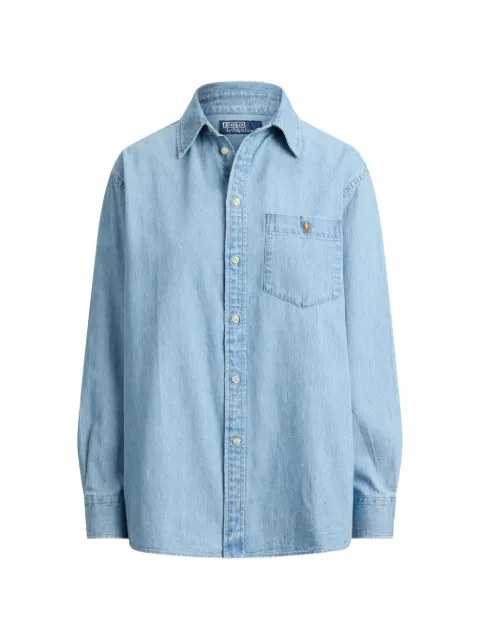 Polo Ralph Lauren chest-pocket denim shirt Blue 211B17139001
