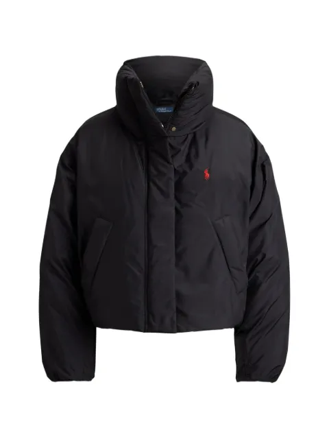 Polo Ralph Lauren button-fastening puffer jacket Black 211B17279001