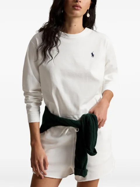 Polo Ralph Lauren logo long-sleeve T-shirt White 211B16036001