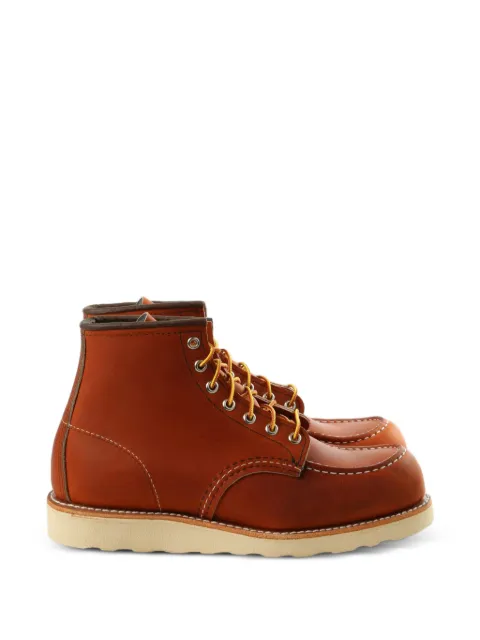 Red Wing Shoes Moc 6-Inch Toe boots Brown 00875DORO