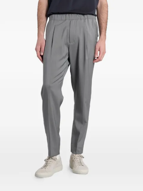Low Brand New Tokyo elasticated-waist trousers Grey LP26041