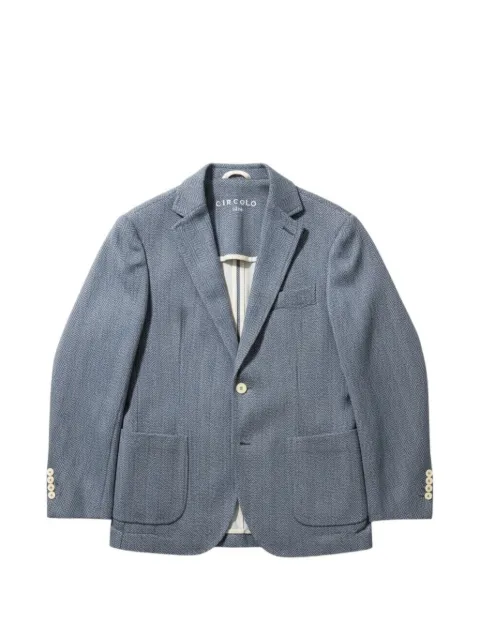 Circolo 1901 single-breasted blazer Blue CN5245
