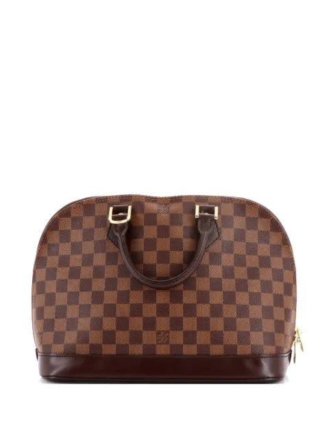Louis Vuitton Pre-Owned Vintage Alma Handbag Damier PM satchel Brown 8TZ6FW2870UFUTUO