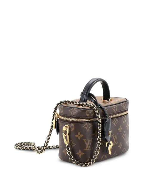 Louis Vuitton Pre-Owned Vanity Handbag Reverse Monogram Canvas PM satchel Brown L8H0CJXKQFFMVWJN