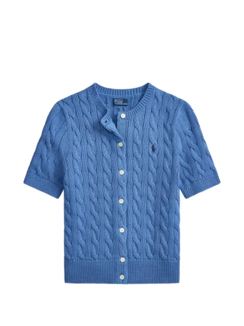 Polo Ralph Lauren cable-knit cotton cardigan Blue 211966720501