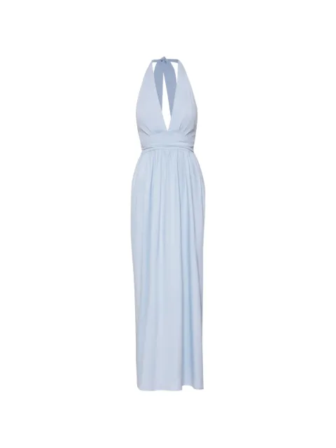 Baobab Agustina open-back maxi dress Blue 6100466
