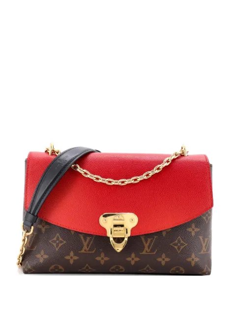 Louis Vuitton Pre-Owned Saint Placide Handbag Monogram Canvas and Leather shoulder bag Brown BLU47GNHYMIET548